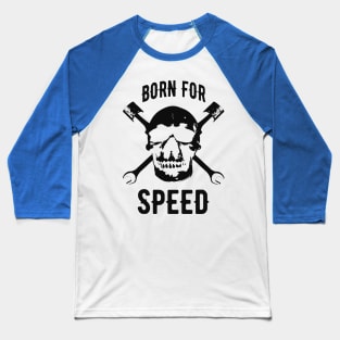 Motorcycle Speed Motorcyclist Gift Baseball T-Shirt